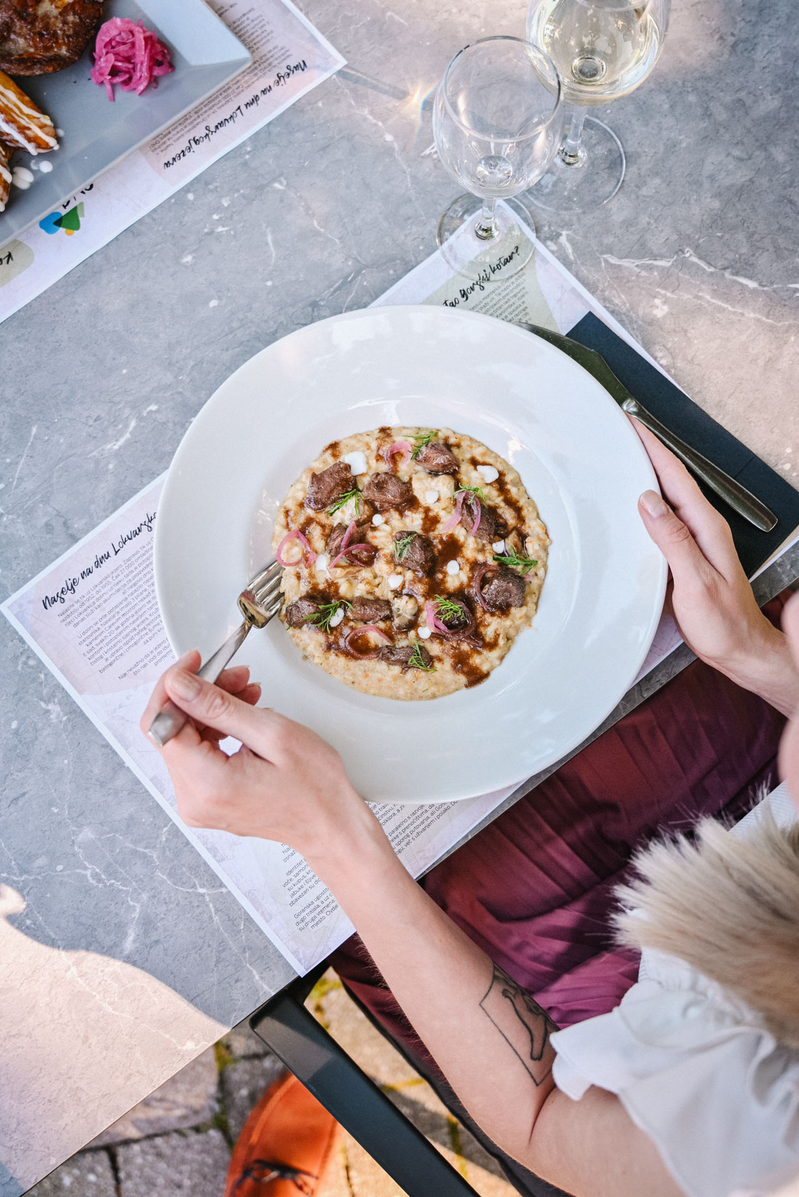 Restoran Eva — interijer